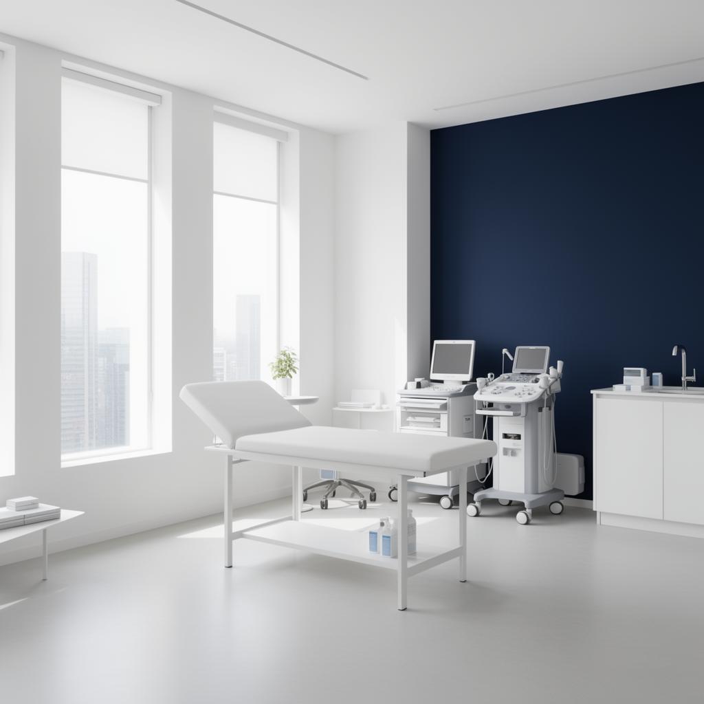 Modern clinic interior